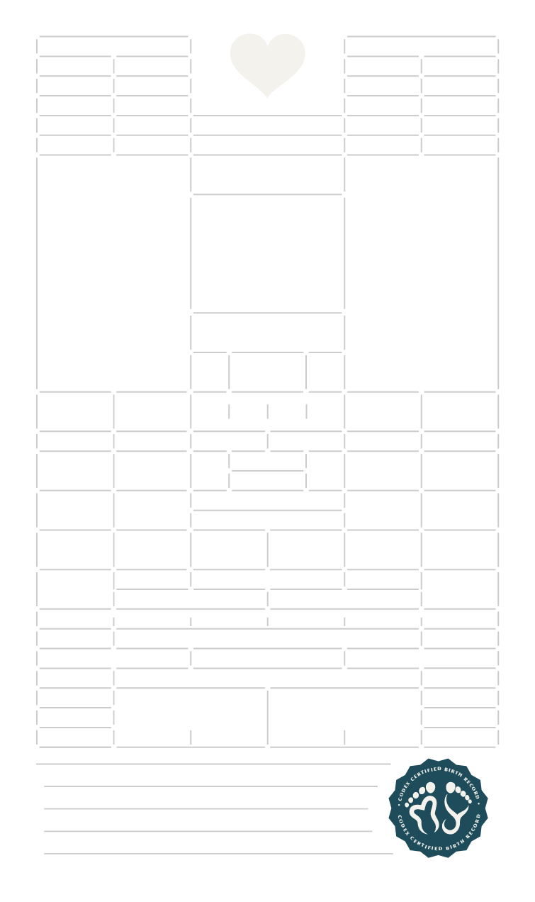 Codex Certified document